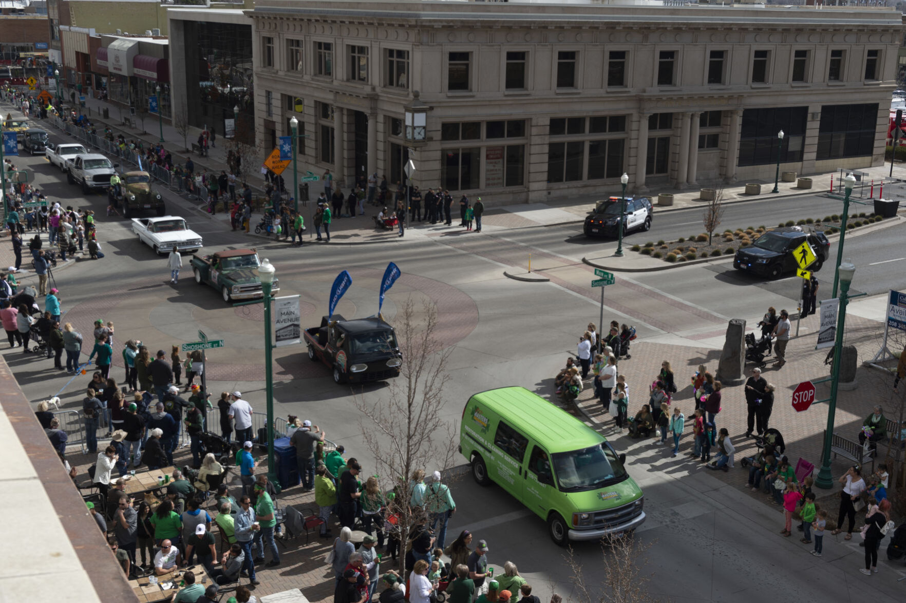 St. Patrick's Day Parade downtown